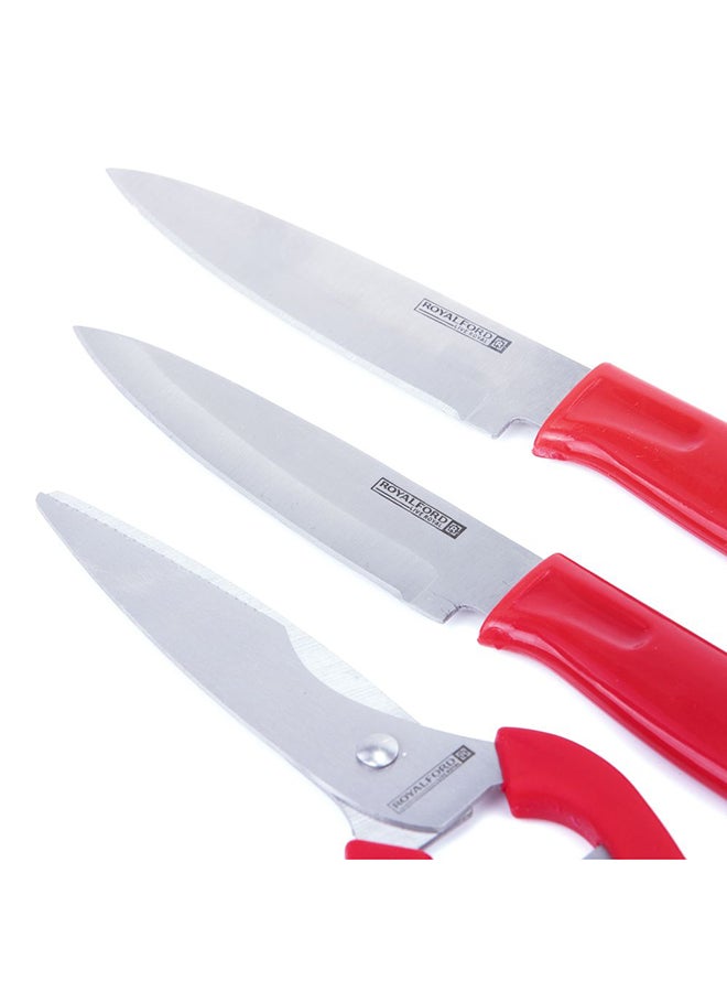 Royalford 4-Piece Kitchen Tool Set Assorted Colour - Image 3