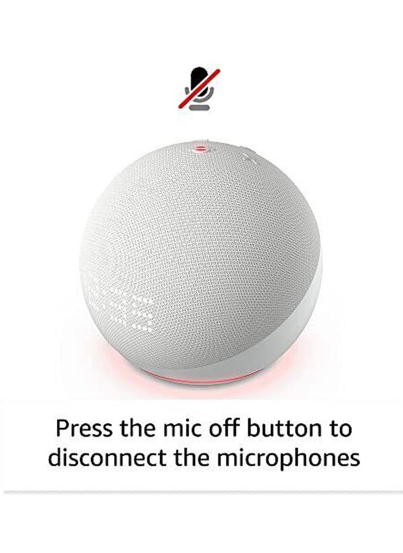 ECHO - Echo Dot with Clock (5th Gen) Smart Speaker with Alexa Cloud Blue Latest version - Image 1
