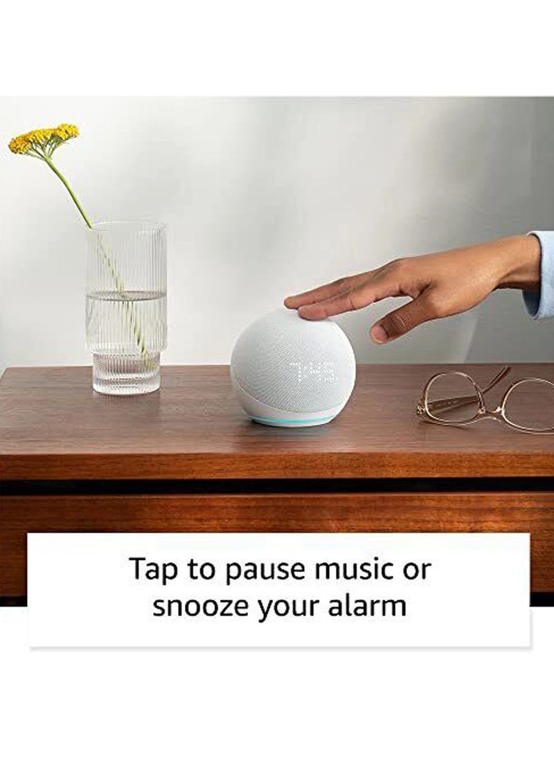 ECHO - Echo Dot with Clock (5th Gen) Smart Speaker with Alexa Cloud Blue Latest version - Image 1