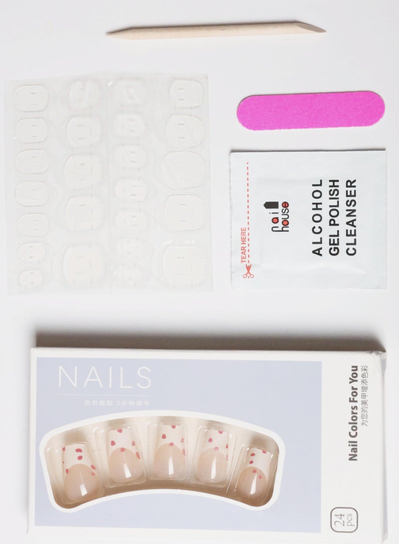 CYNA8634 Fake Nails,24pcs Press Nails - Image 2
