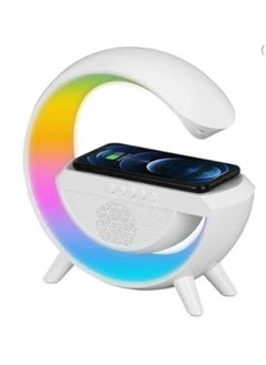NAFEH Portable Speaker Bluetooth Wireless Charging Wireless Charing Bluetooth Speakers Compatible with all Bluetooth Devices  - Image 2