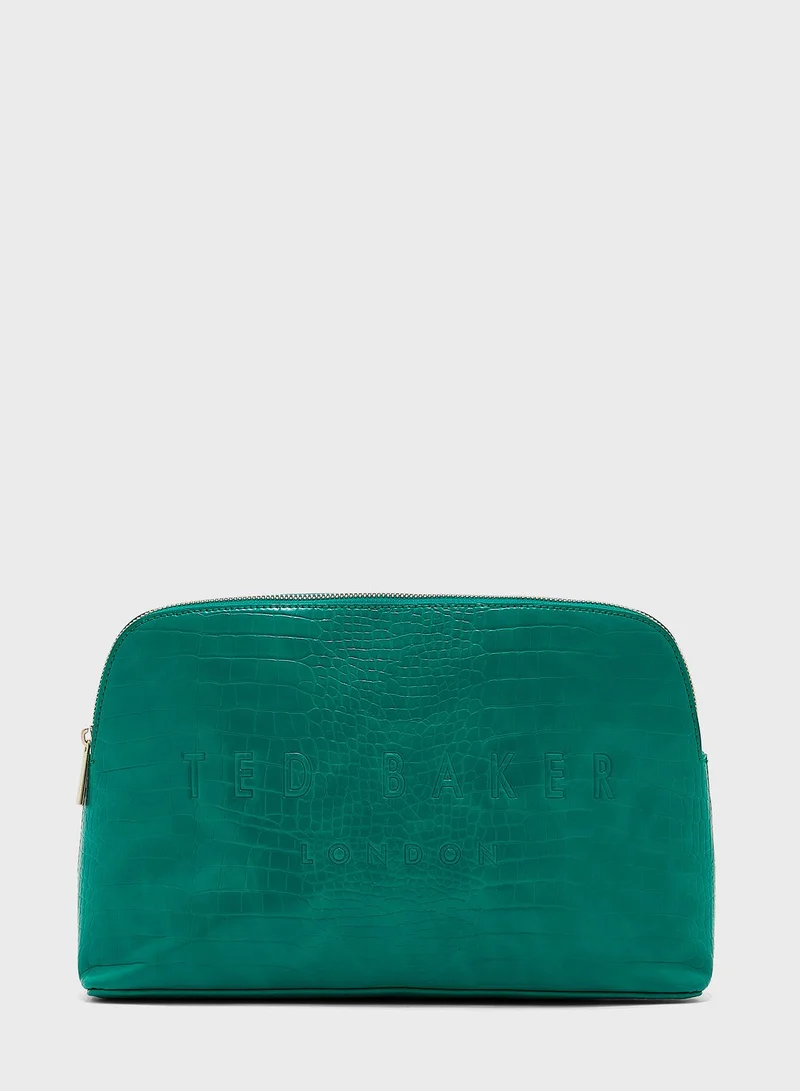 Ted Baker Allicon Croc Effect Washbag