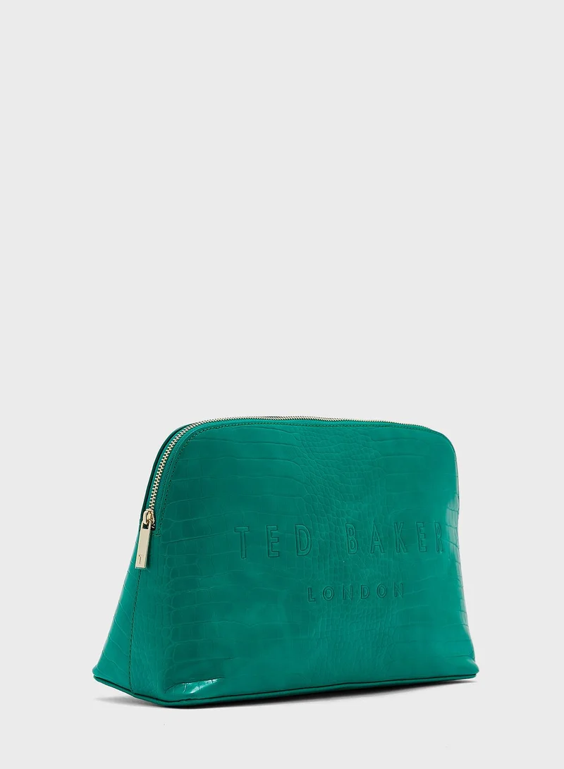 Ted Baker Allicon Croc Effect Washbag