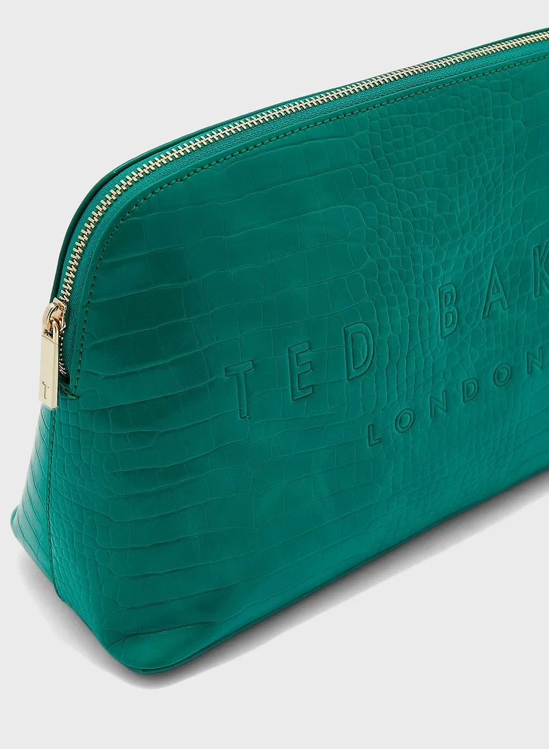 Ted Baker Allicon Croc Effect Washbag