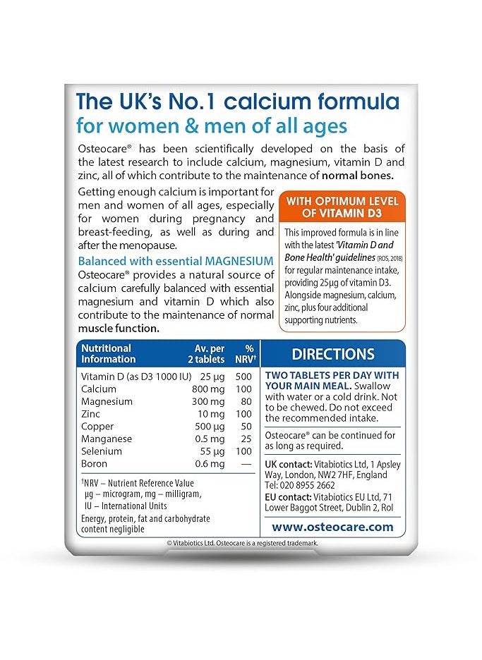 Osteocare - OsteocareOriginal Bone Health Formula, 30 Count - Image 1