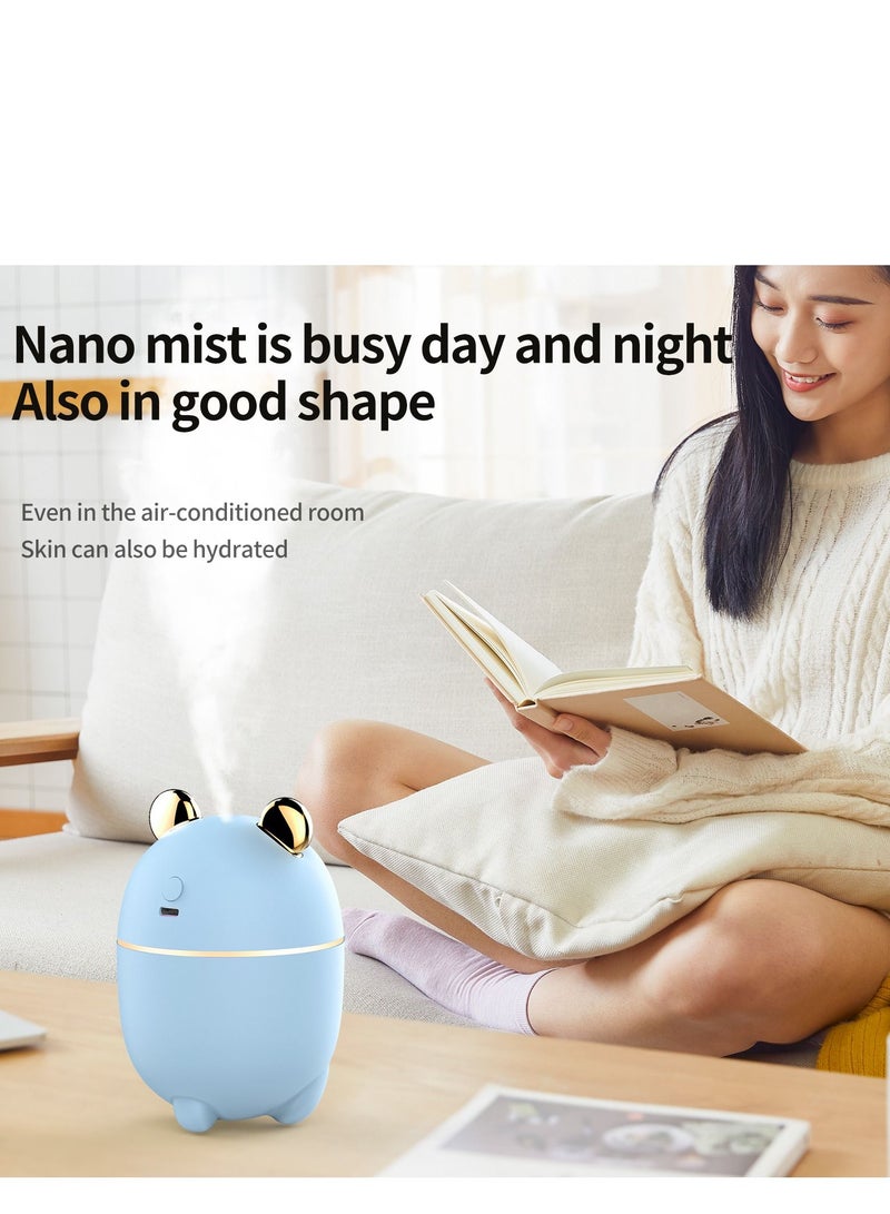 GULFLINK 300ml USB Personal Desktop Humidifier with 7-Color LED Night Light  - Image 3