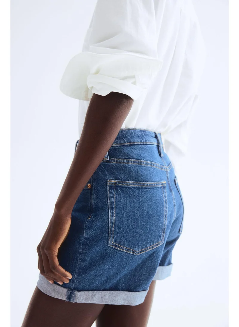 اتش اند ام Ultra High Denim shorts