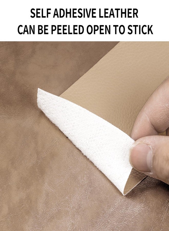 Cindy's Tape Leather Repair Patch Tape, Light Grey 3 x 61 Inches Self Adhesive Leather Repair Kit for Furniture, Car Seat,Vinyl Leather Repair Kit for Office Chairs, Couch, Sofa, Luggage - Image 3