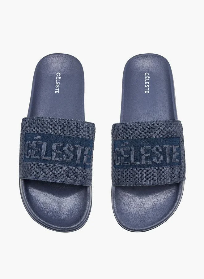 سيليست Women Logo Textured Slides