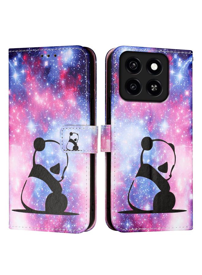 إيروريكس جراب لهاتف ZTE Blade A35 / A55 مصنوع من الجلد الصناعي بنمط رسم ملون - Image 2