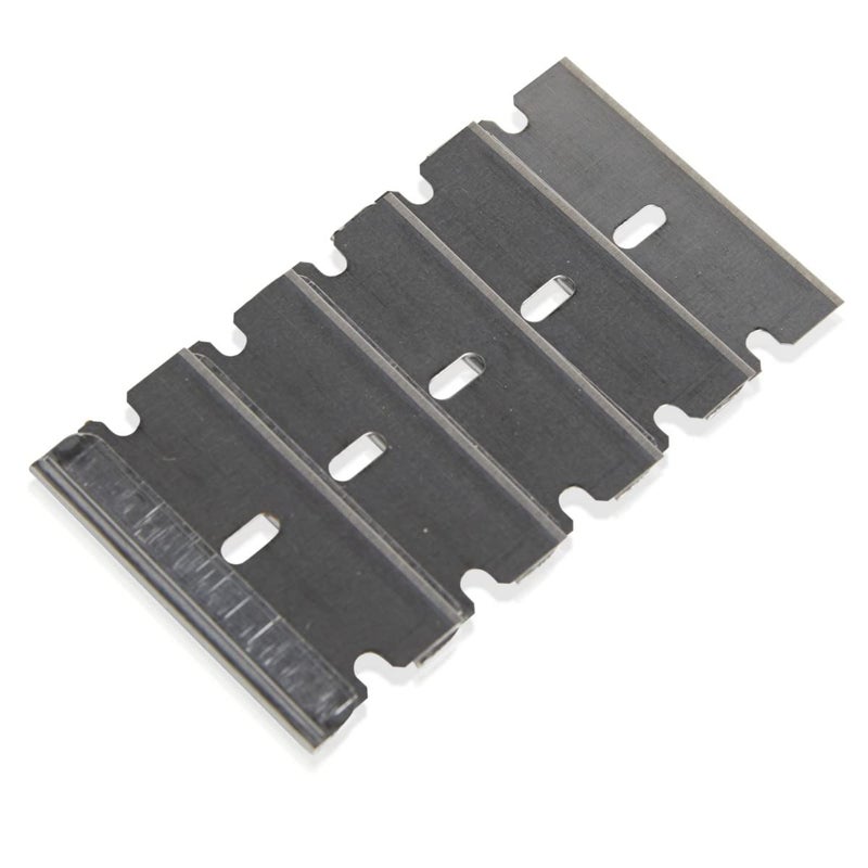American Line Single Edge Razor Blades - 100-Pack - 0.012" Heavy Duty High Carbon Steel for Extra Durability and Long Life - 66-0448 - Image 5