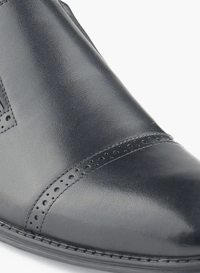 LBL By Shoexpress BLACK Men Slip-On Leather Loafers for Men | Best Price UAE