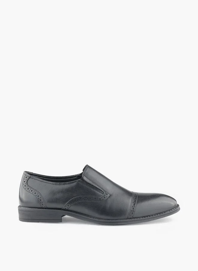 LBL By Shoexpress BLACK Men Slip-On Leather Loafers for Men | Best Price UAE