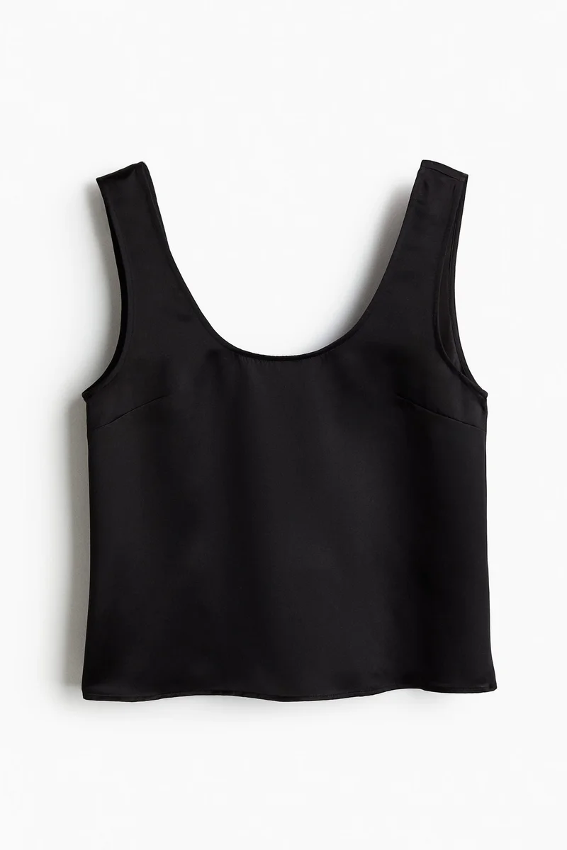 H&M Silk-blend vest top