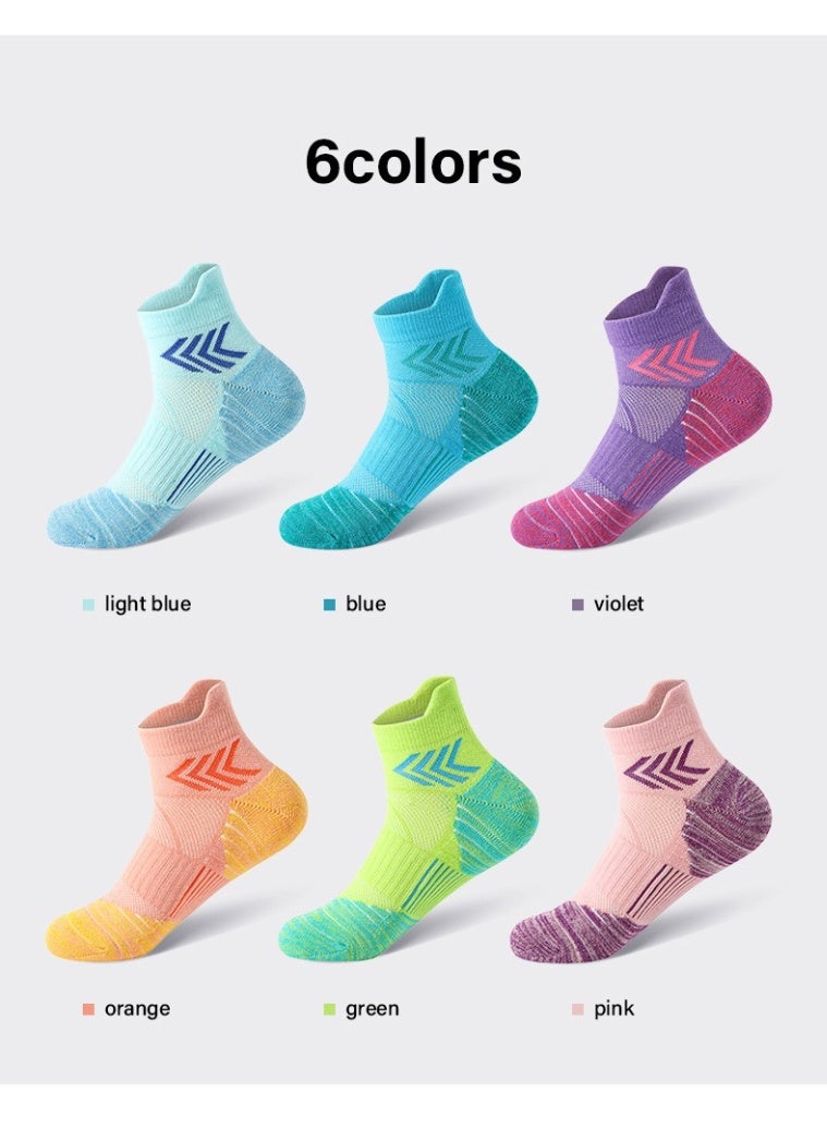 YANCI جوارب رياضية للأطفال، جوارب للأطفال، جوارب نسائية (المقاس 36-42) - Image 1