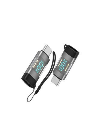 100W USB C Adapter 2 Pack with Digital Display Type C Power Meter Compatible with iPhone 15 Pro Max and Other USB C Devices - pzsku/ZB7BD2A18A35DE9B71A00Z/45/_/1723194671/a9c48421-50f6-440a-961b-922d51324b3e
