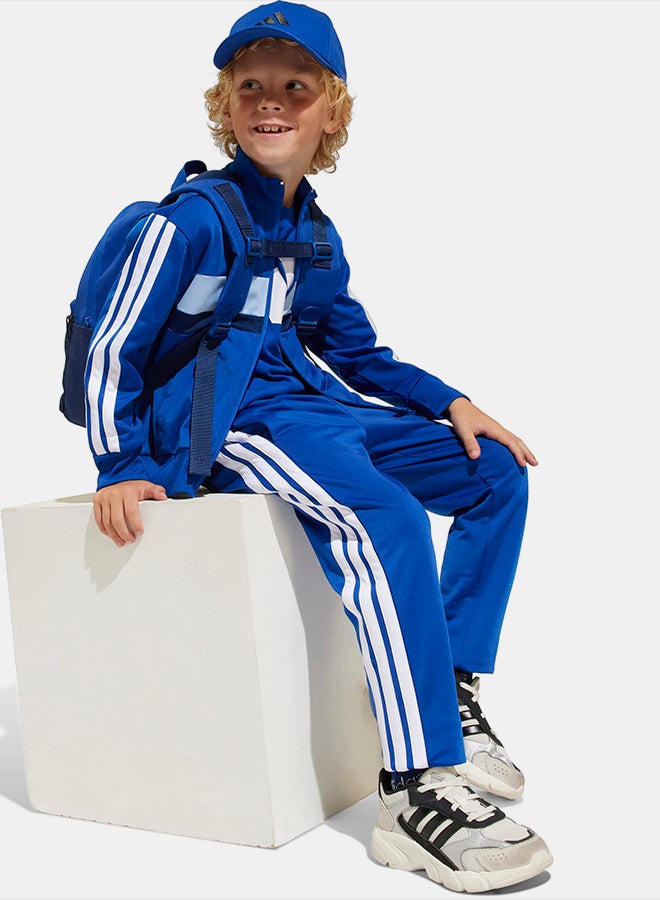 Adidas Seasonal Essentials Tiberio 3-Stripes Tricot Track Suit Kids - Image 3