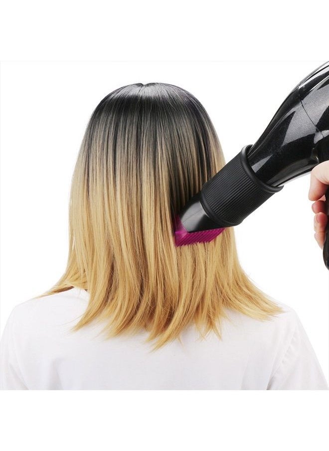Segbeauty - Blower Dryer Comb Attachment, Hair Dryer Concentrator with Brush Attachments for 1.57-1.97" Nozzle, Professional Salon Hairdressing Styling Tool for Straightening Wavy Natural Curly Hair - Image 1