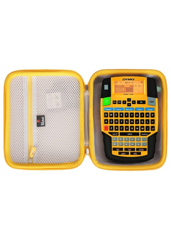 Mchoi Hard Portable Case Compatible With Dymo Industrial Label Maker Rhino 4200 Case Only - Image 1