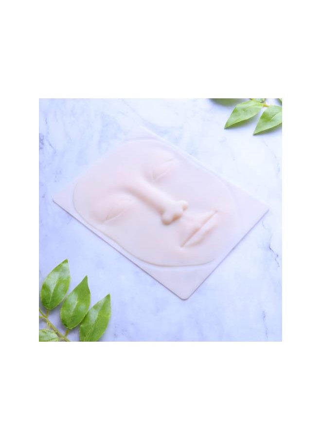 Generic - Tattoo Skin Practice Face Skin Tattooing Practice Blank Silicone Skin Accessories Semi Permanent Makeup Tattoo Beginner - Image 1