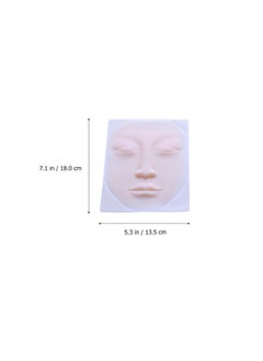 Tattoo Skin Practice Face Skin Tattooing Practice Blank Silicone Skin Accessories Semi Permanent Makeup Tattoo Beginner