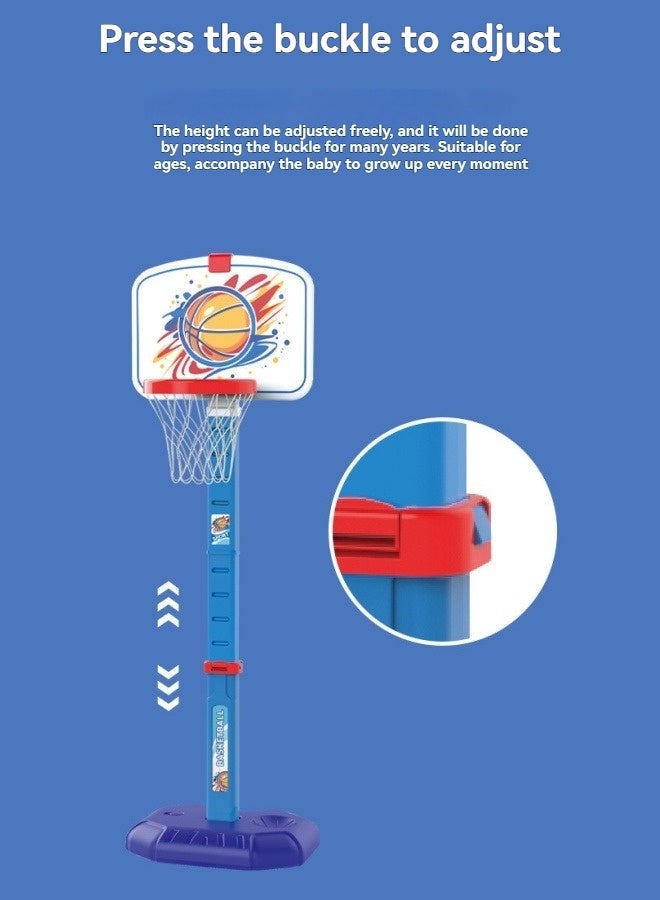 M MIAOYAN Children's liftable basketball stand self-counting shooting frame indoor home basketball sports outdoor sports toys - Image 5