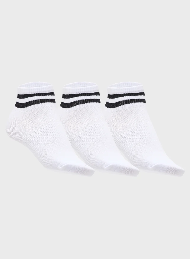 Ginger 3PK Cotton Ankle Socks