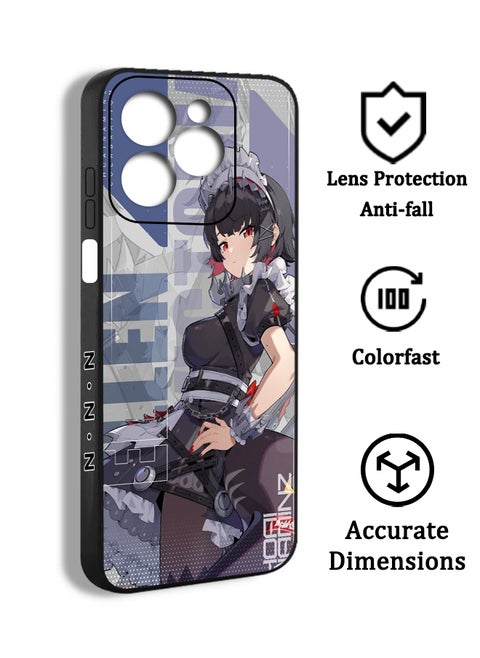 Phone Protective Case Cover For Game ZZZ Zenless Zone Zero Character Infinix Hot 40 Pro ZTA01 Print