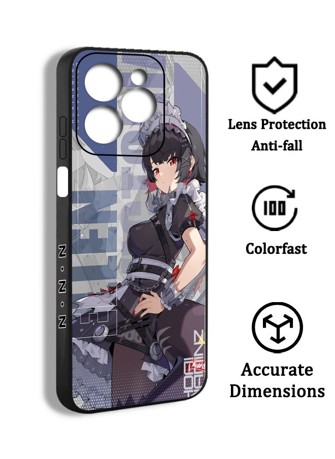 Generic - Phone Protective Case Cover For Game ZZZ Zenless Zone Zero Character Infinix Hot 40 Pro ZTA01 Print - Image 1