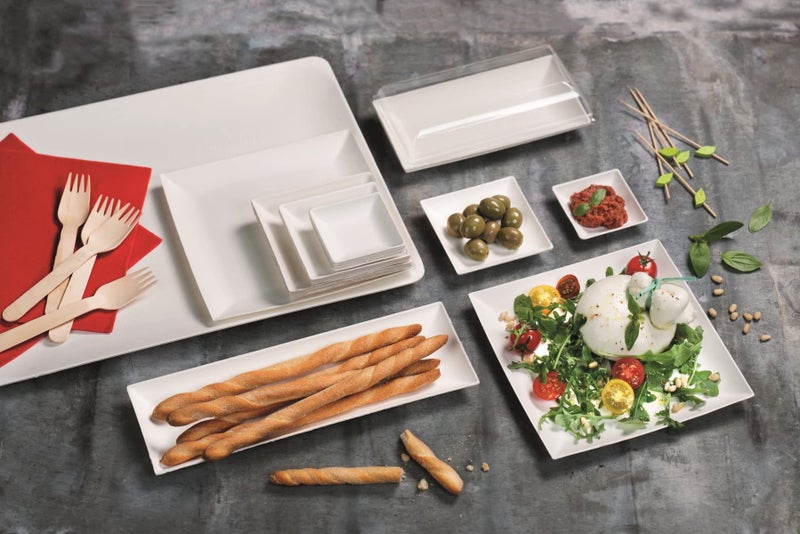 PacknWood باكنوود - 210SPKBEM - شوك بلاستيكية مغلفة بشكل فردي - أدوات مائدة من الخيزران 100% طبيعية وقابلة للتحلل، شوكة ملعقة بلاستيكية قابلة للتصرف - أدوات مائدة خشبية صديقة للبيئة (حزمة من 250)  - Image 5