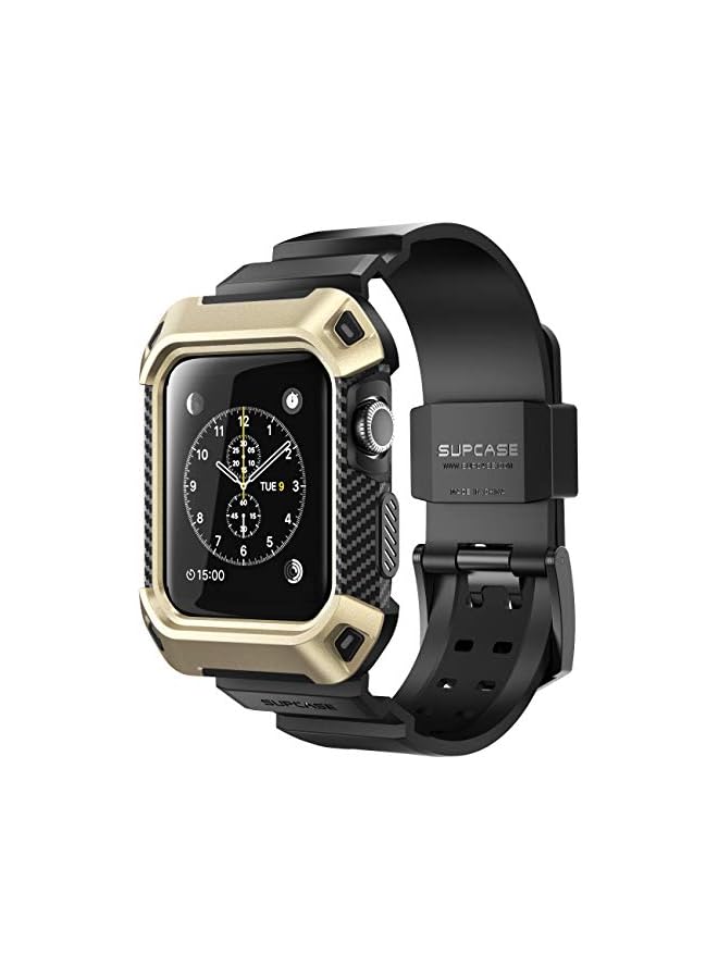 سوبكيس SUPCASE [حافظة Unicorn Beetle Pro للساعة 3 [42 مم]، حافظة واقية متينة مع أشرطة حزام لسلسلة الساعة 3/2/1 - Image 1