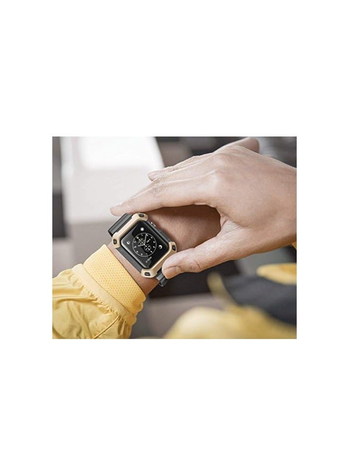 سوبكيس SUPCASE [حافظة Unicorn Beetle Pro للساعة 3 [42 مم]، حافظة واقية متينة مع أشرطة حزام لسلسلة الساعة 3/2/1 - Image 5