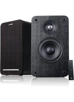 F&D Hi Fi Sound Performance 2.0 Speakers R40Bt Wood Design  - Image 2