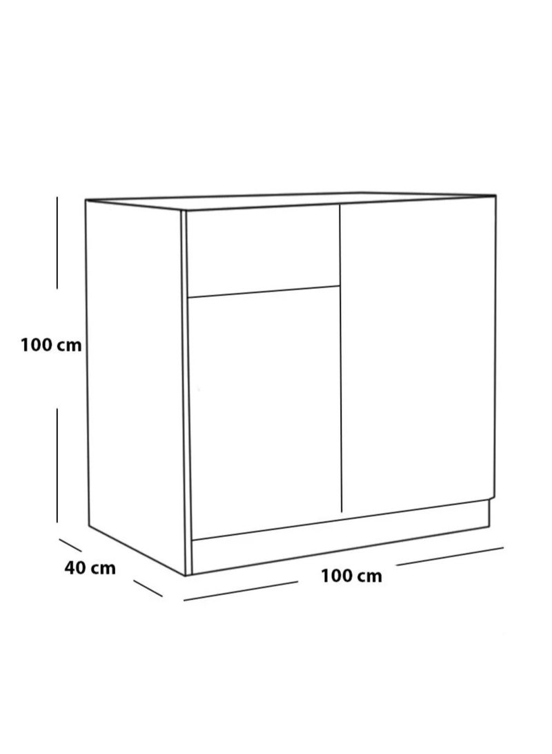 Wood Shoe Rack Beige - Image 2