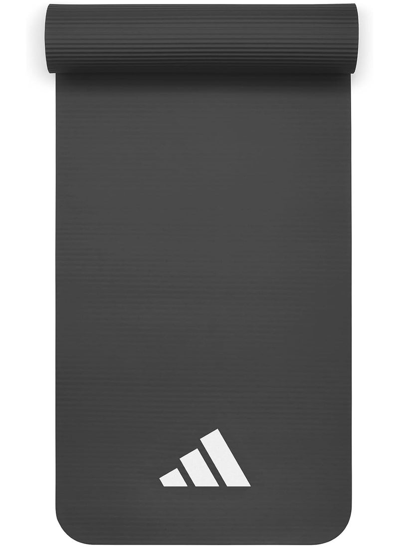 Adidas Fitness Mat 10Mm Grey, 183x61cm, Sturdy & Stable, Easy To Clean, Comfortable Cushioning  - Image 1