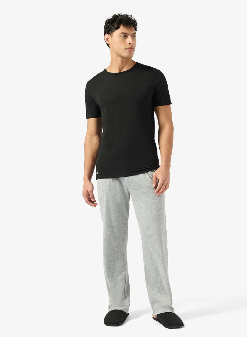 LACOSTE 3-Pack Cotton Crew Neck T-Shirts