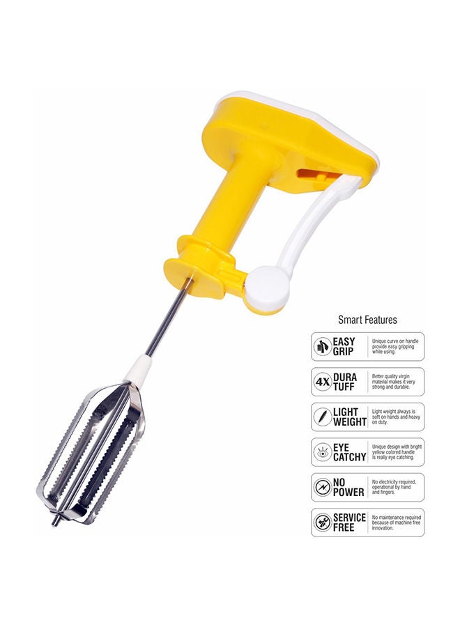 CLASSYTOUCH خلاط يدوي من بلاستيك ABS غير كهربائي وشفرات من الفولاذ المقاوم للصدأ - Image 1