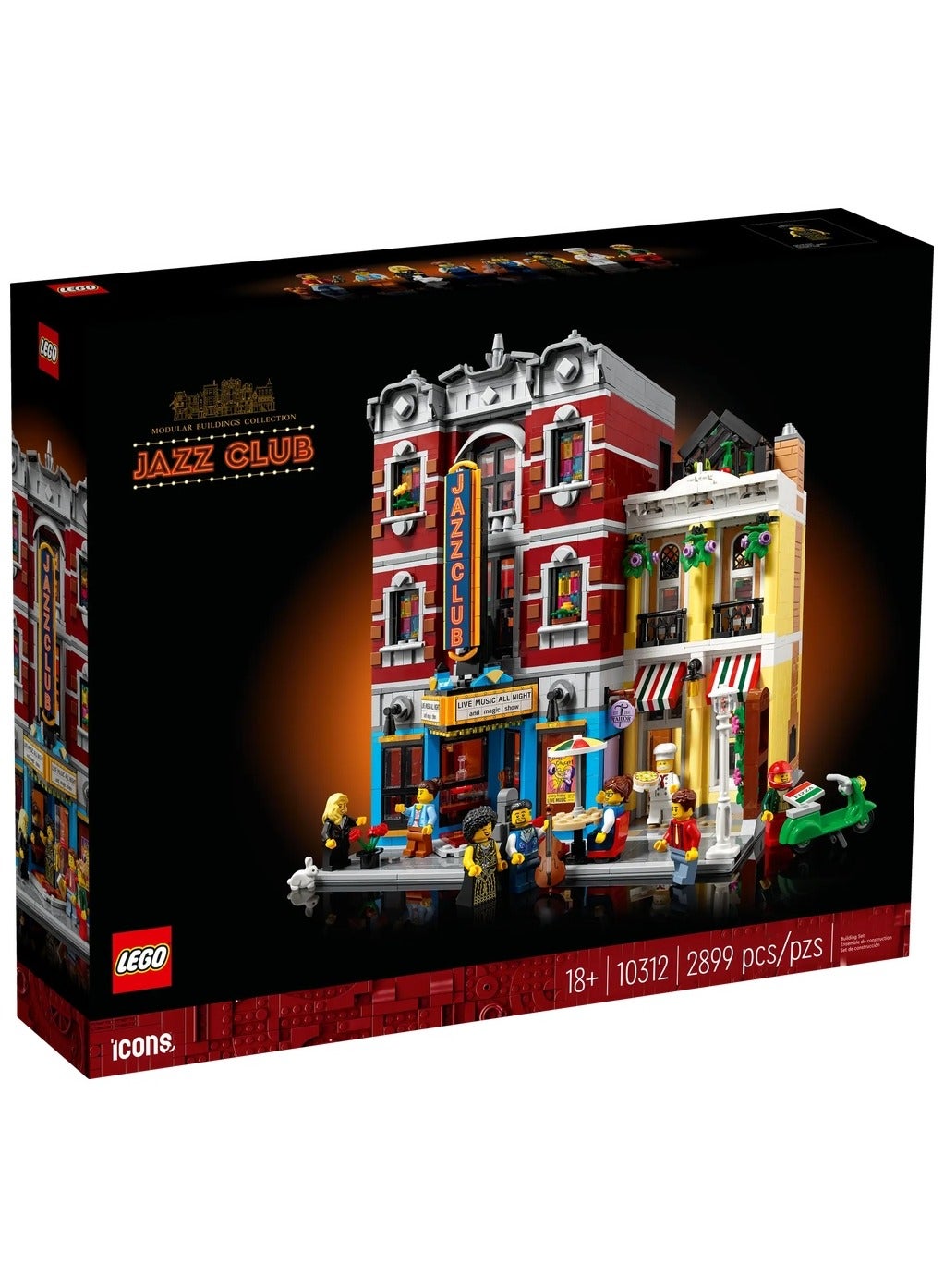LEGO - Jazz Club 2899 Pieces - 10312