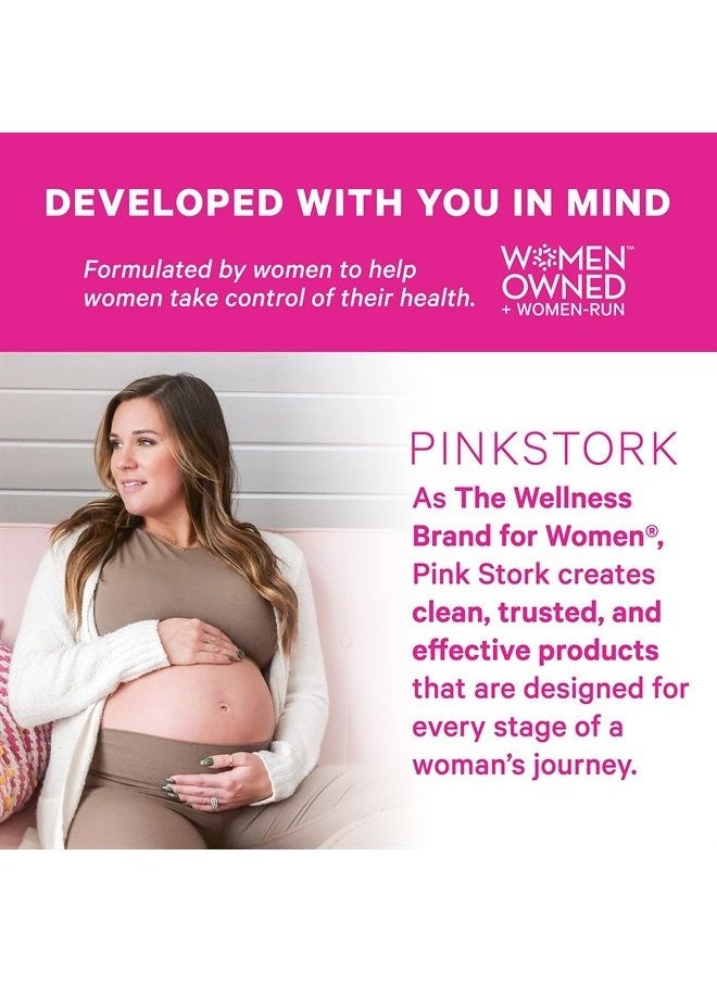 Pink Stork - Prenatal Iron Supplement for Women, Grape Chewable Iron Gummies with Vitamin C, Pregnancy Must Haves, Prenatal Vitamins for Iron Deficiency, 60 Gummy Chews - Image 1
