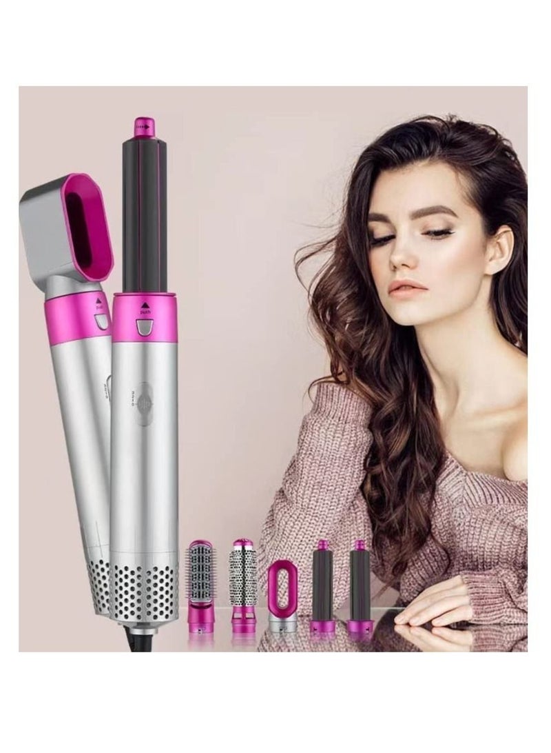 ELTRAZONE Hair Dryer Brush 5 In 1 Hair Blower Brush Hot Air Styler Comb One Step Hairdryer Electric Blowing Hair Dryer Auto Curling Iron - Image 2