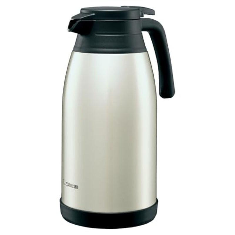 handy pot 1.9ltr for kitchen use, stainless steel, matte black, stackable and space-saving design - Image 1