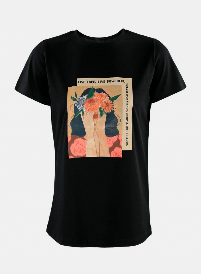 Activ Graphic R.Neck T-Shirt