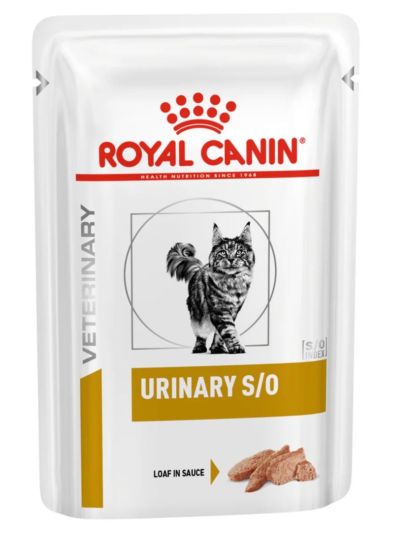 ROYAL CANIN Royal Canin Feline Urinary S/O in Gravy (85 gm\Pouch) - Wet food for Lower Urinary tract disease 