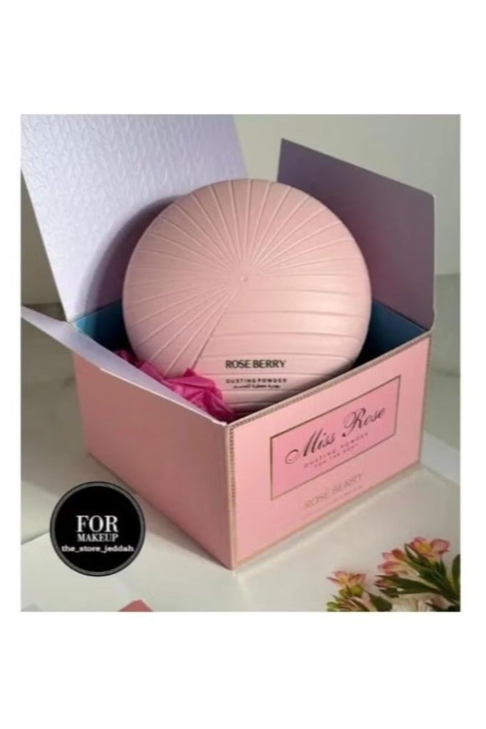 Rose Berry Body Powder 200g with Miss Dior Powder Scent