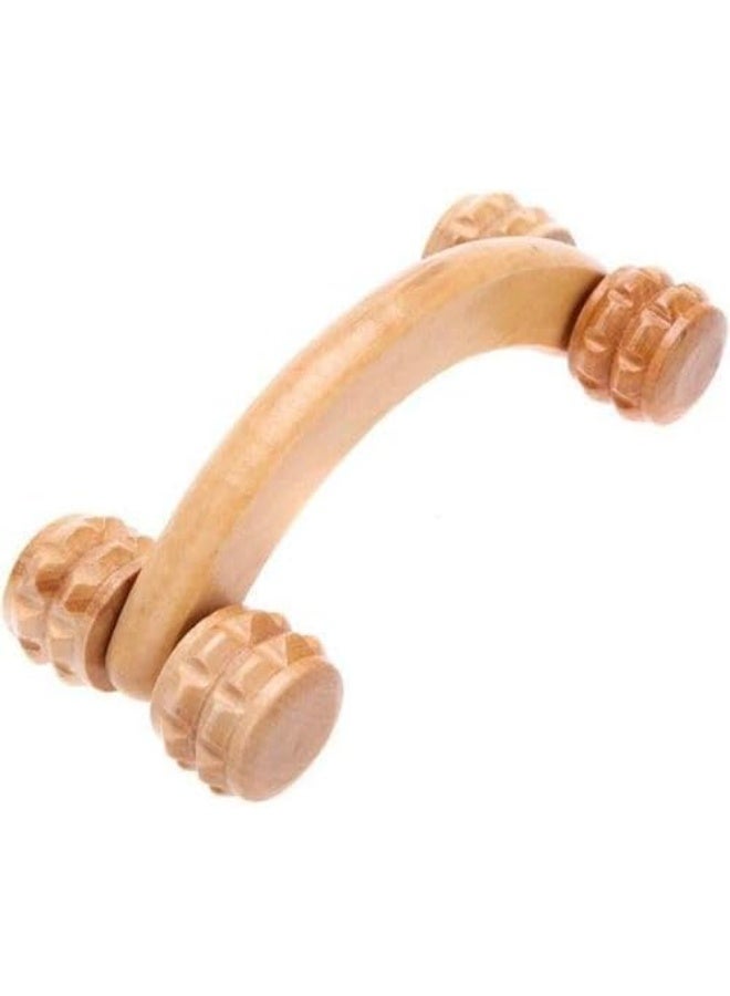 Handheld Natural Wooden Massage Tools - Body Roller For Cellulite & Muscle Relief (Multi-Shapes) - Image 1