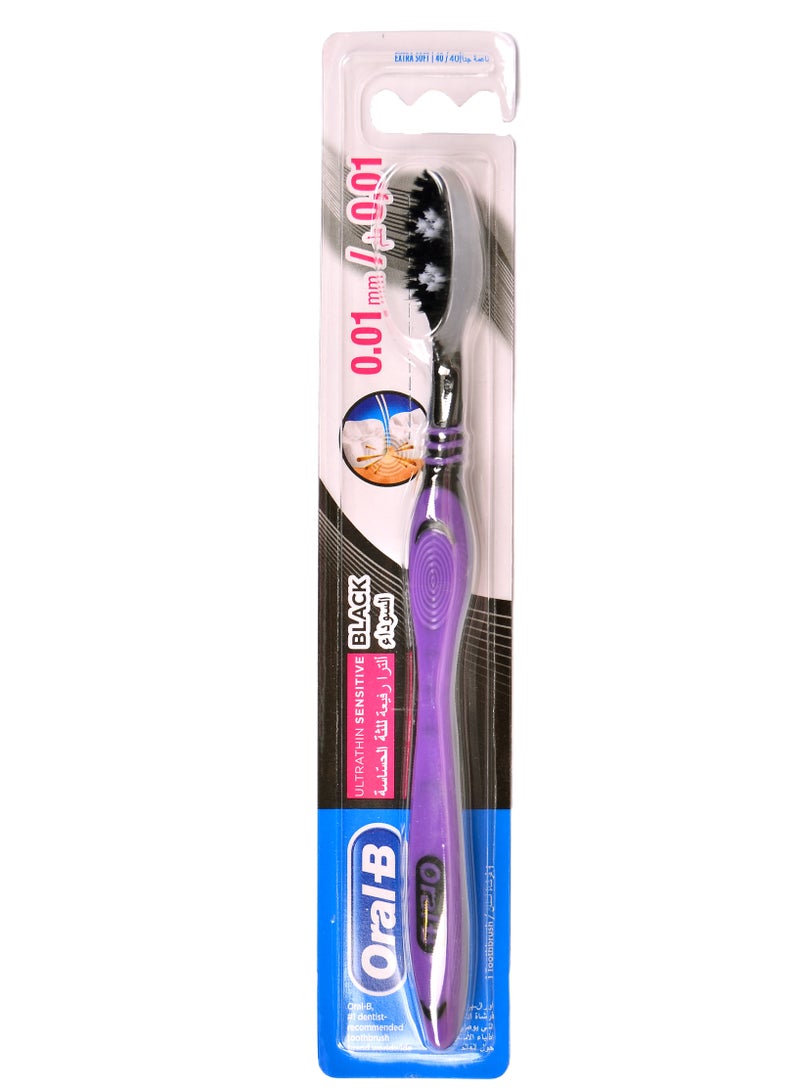 Oral-B Ultrathin Sensitive Toothbrush For Sensitive Gum Assorted Multicolour
