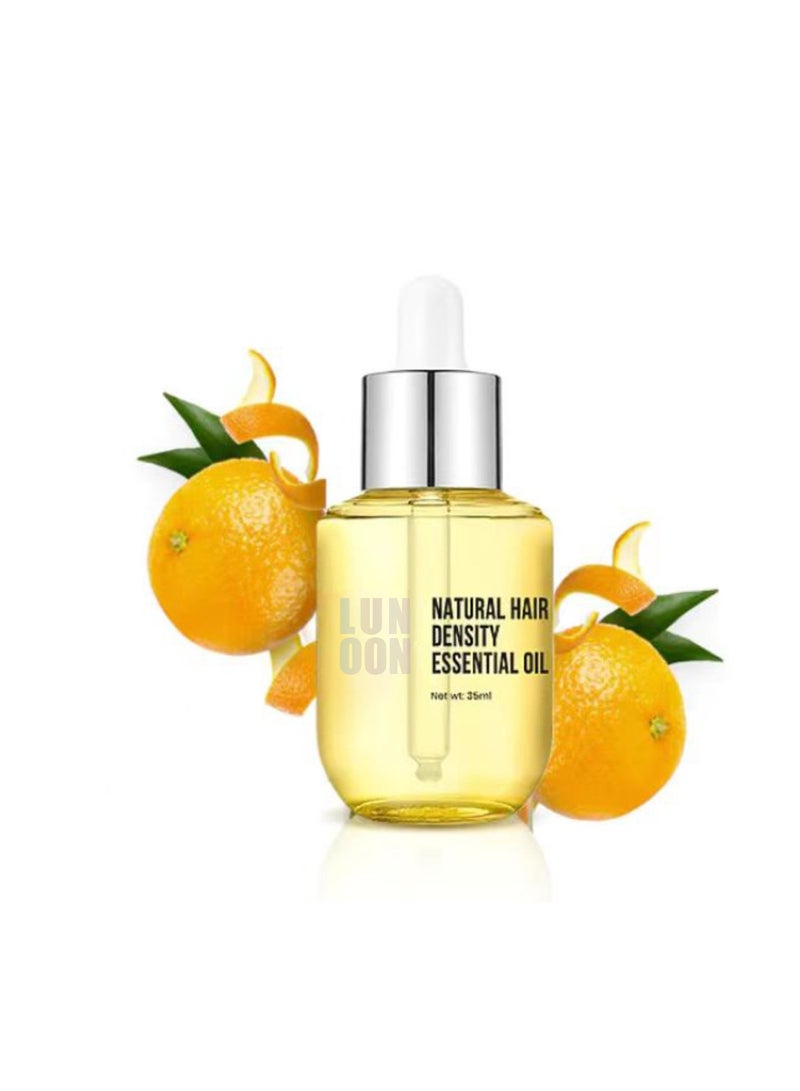 LUNOON's new scalp essential oil strengthens hair, repairs hair roots, damaged and thick hair essence 35ml - Image 1