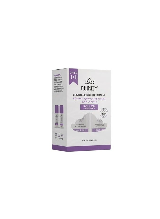 Infinity Brightening & Illuminating Roll On - Berry scent Buy 1 Get 1 Free - Image 2