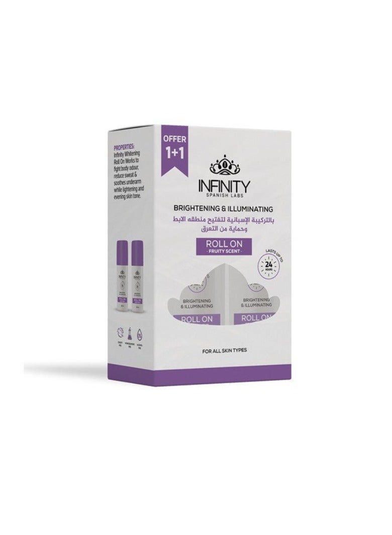 Infinity Brightening & Illuminating Roll On - Berry scent Buy 1 Get 1 Free - Image 1