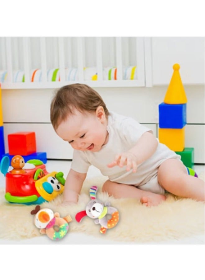 2 قطعة لعبة الروطان الطفل ، لينة أفخم الروطان الحيوان ، 0-6 أشهر من العمر لعبة الروطان طفل ، طفل رضيع الروطان لعبة - Image 4